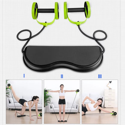 Ab Roller for Abs Workout Multifunctional Thicker No Noise Ab Roller Wheel Exercise Equipment Easy to Use Ab Roller Body Shaping