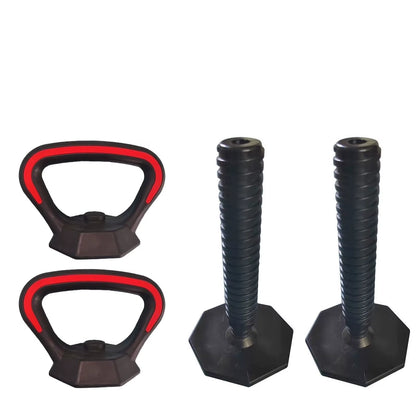 Kettlebell Handle Base Multipurpose Dumbell Grips Bases Kettlebell for Workout Weight Plates Arm Strength Kettle Bell Grip