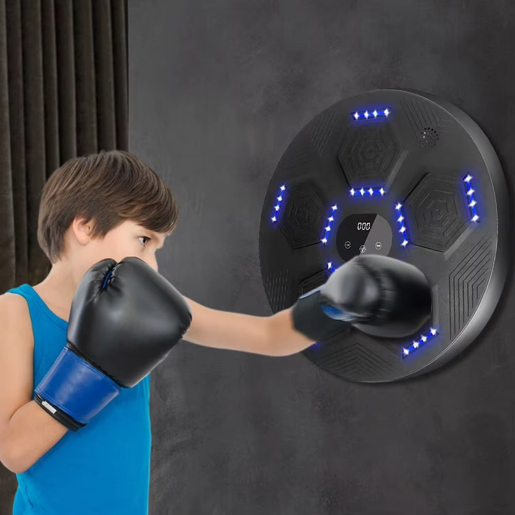 Intelligent Music Boxing Trainer Electronic Boxing Machine Response Target Home Wall Hanging Sanda Sandbag Boxing Game Training